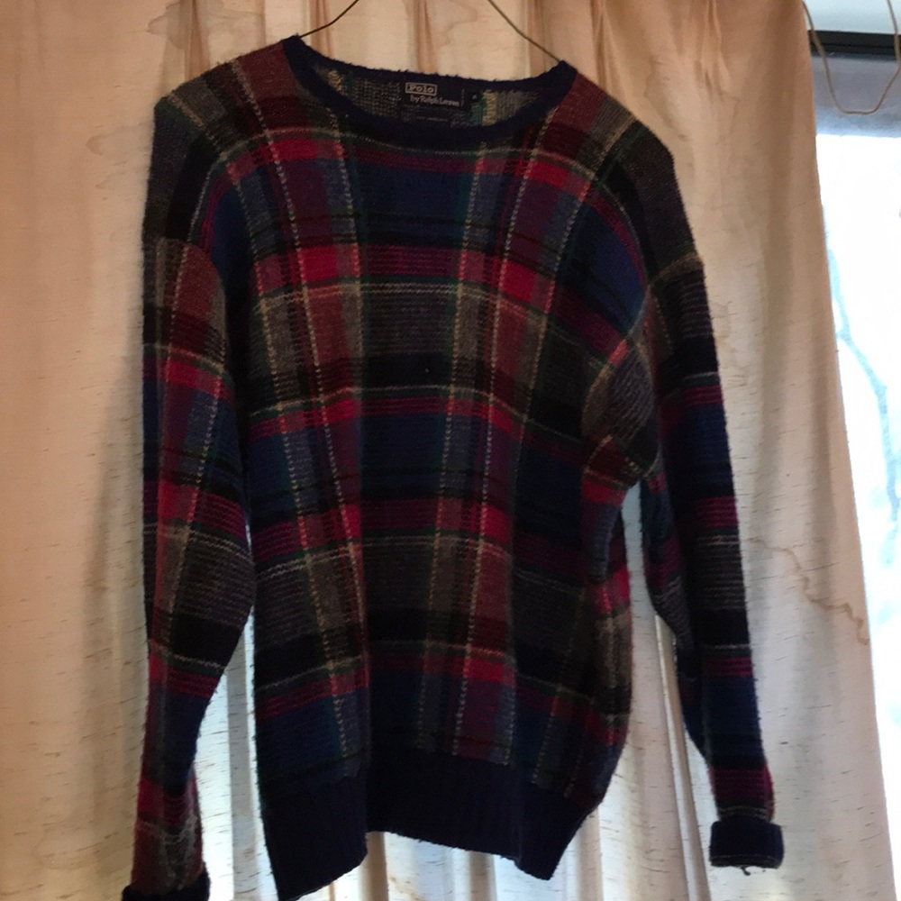 Vintage hipster grandpa sweater